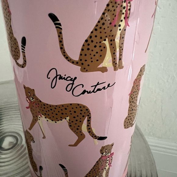 Juicy Couture NWT Pink Themed Stainless Steel
24 oz hot and cold tumbler - Picture 8 of 12